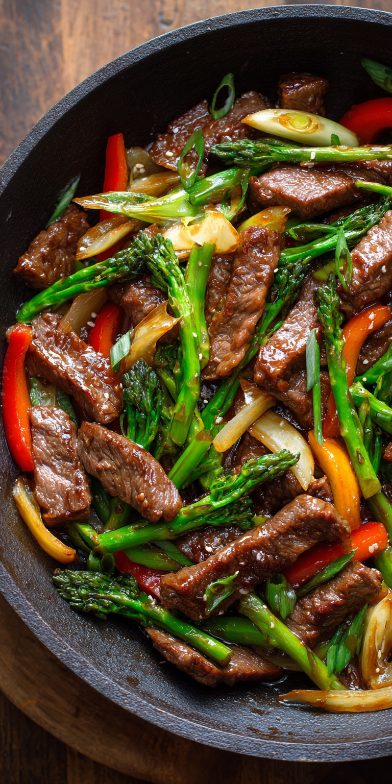 Mongolian Venison Stir Fry served warm with cozy spices