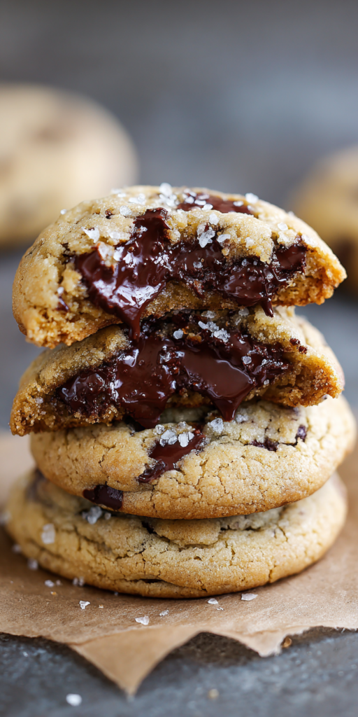 Nutella Stuffed Chocolate Chip Cookies Recipe