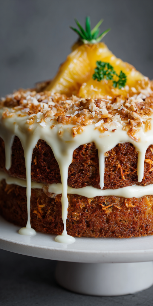 Pineapple Carrot Cake Hummingbird Style Recipe
