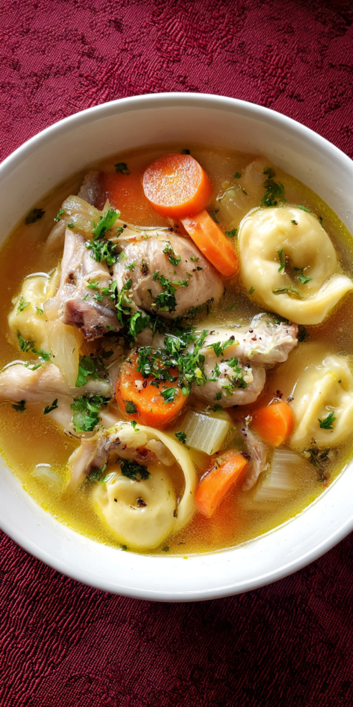 Rolled Dumplings Chicken Soup Recipe