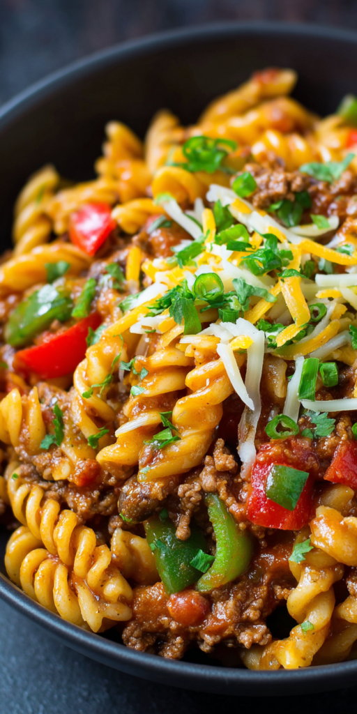 Slow Cooker Taco Pasta Family Favorite Recipe