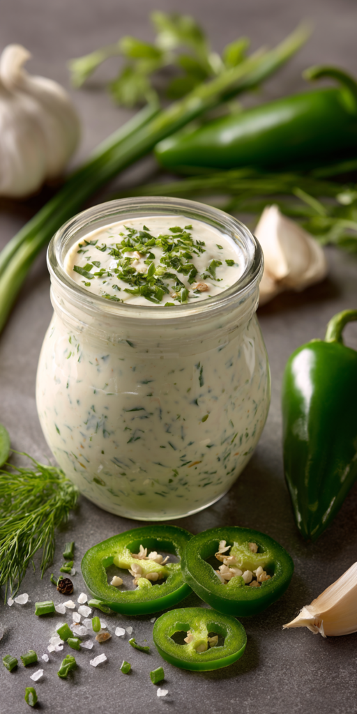 Spicy Jalapeno Ranch Dressing Recipe