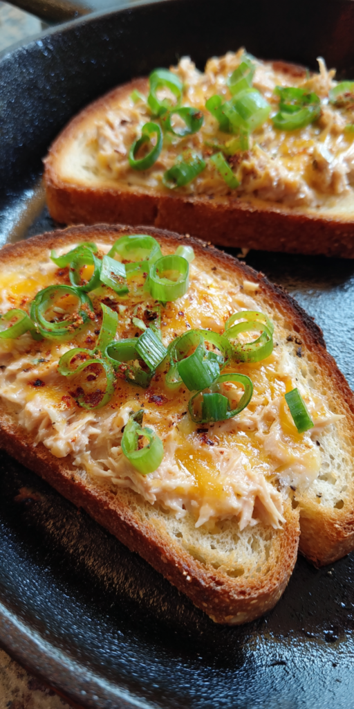 Spicy Tuna Melt High Protein Lunch Recipe