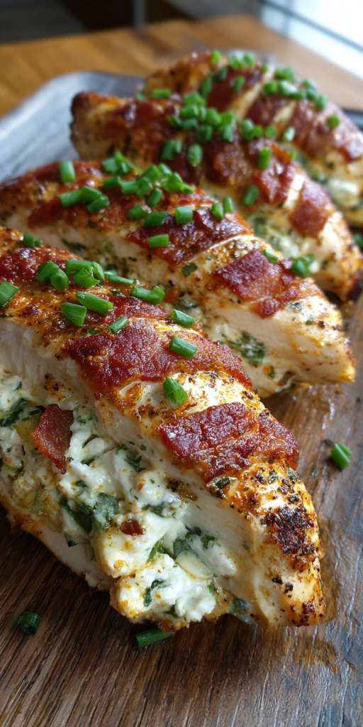 Stuffed Jalapeno Popper Chicken Breast Recipe