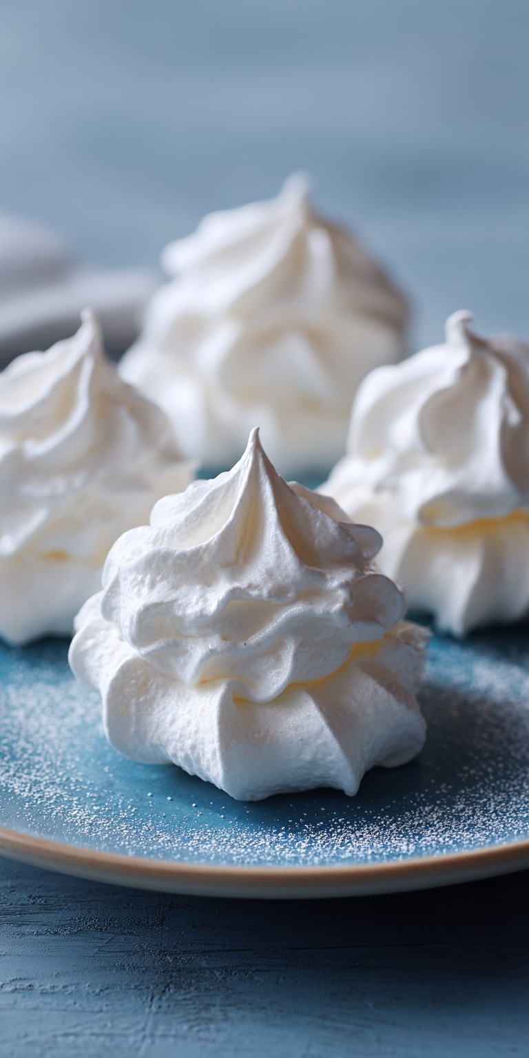 Sugar Free Meringue Cookies served warm with cozy spices