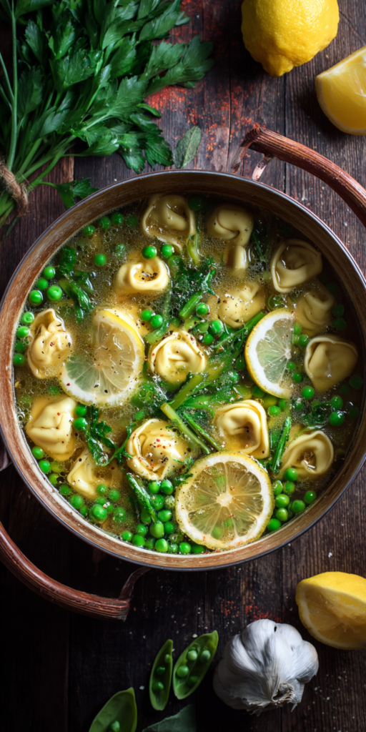 Tortellini in Broth Spring Dinner Ideas Recipe