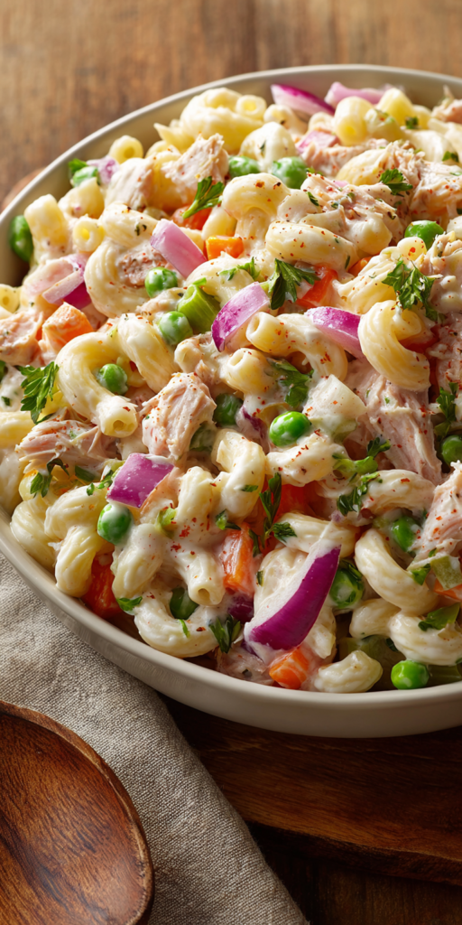 Tuna Macaroni Salad Quick Weeknight Dinners Recipe