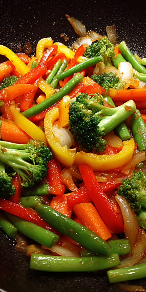 Vegetable Stir Fry Quick Dinner Recipe