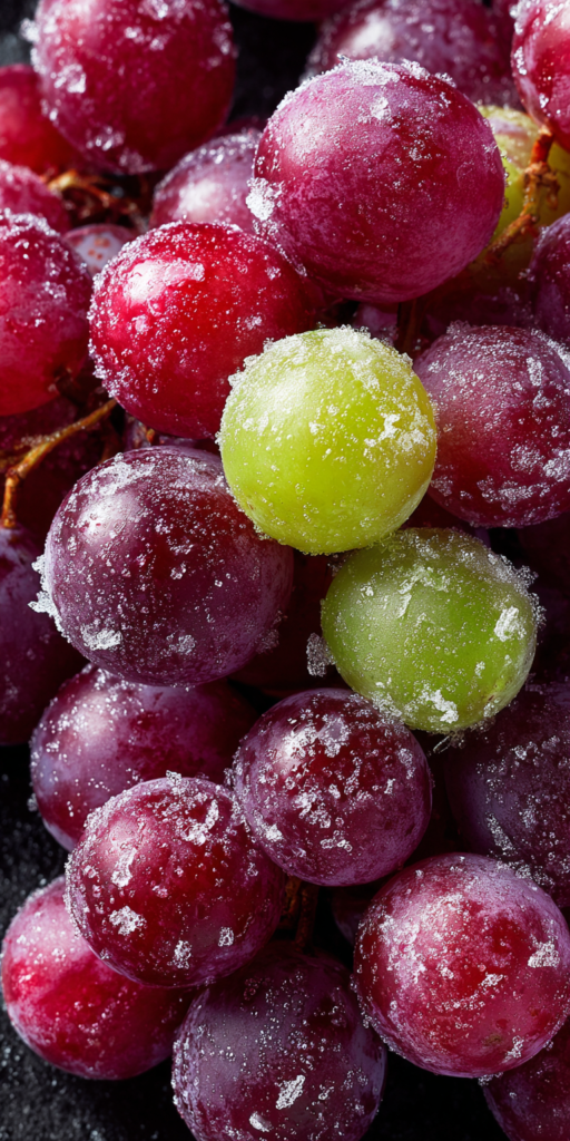 Viral Crack Grapes Sweet Dessert Recipe