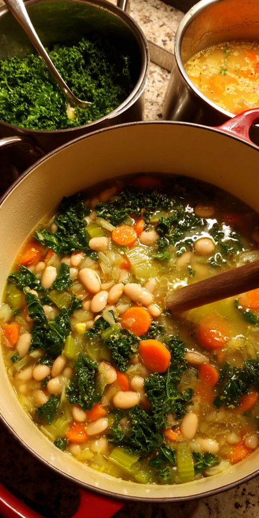 White Bean and Kale Spring Soup Recipes