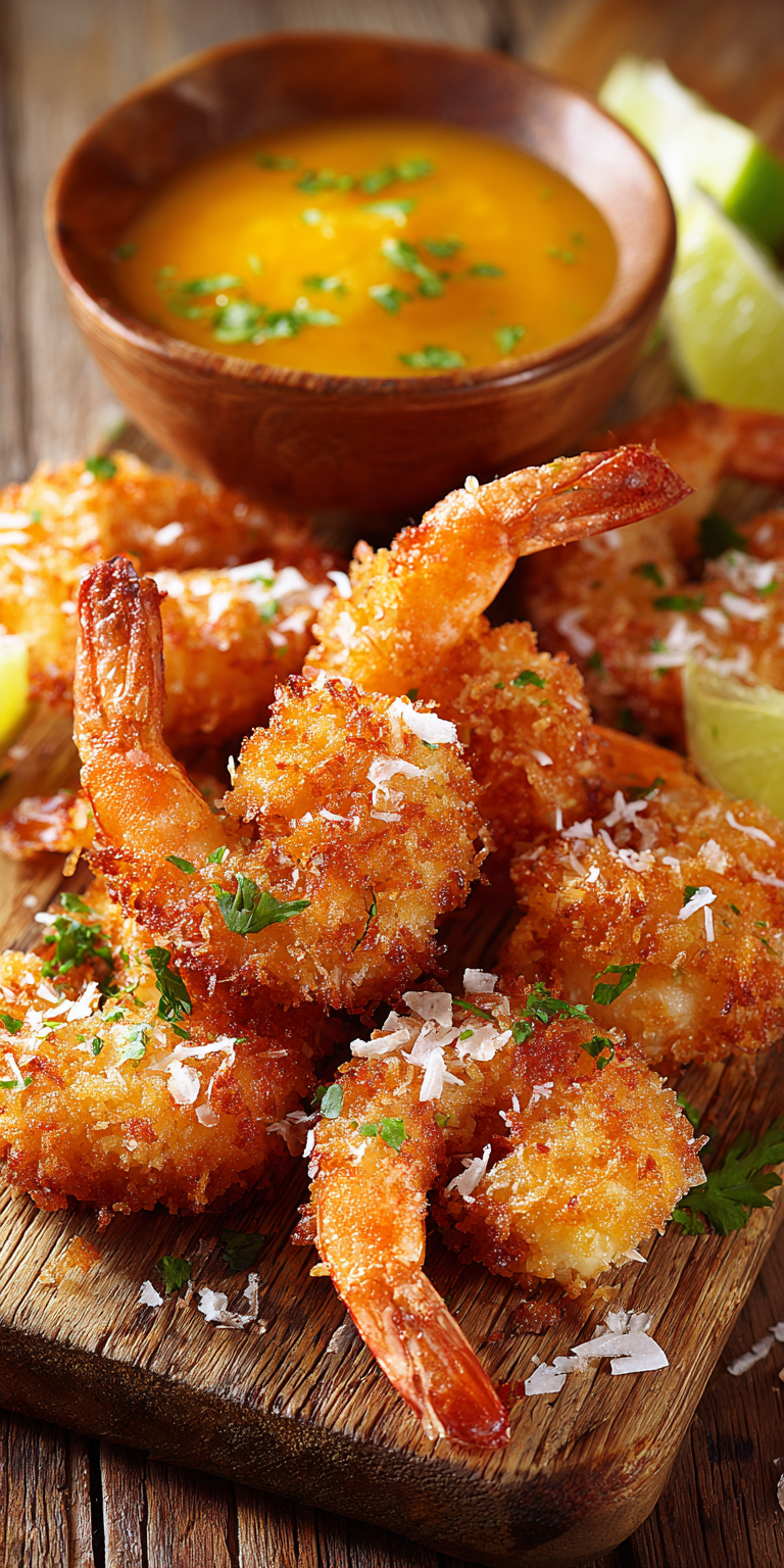 Coconut Shrimp Tropical Seafood Recipe