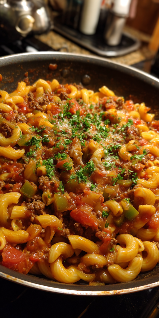 Easy Venison Goulash Pasta Recipe
