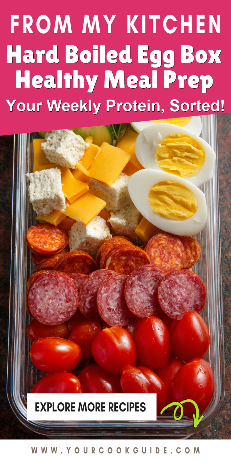 Hard Boiled Egg Box Healthy Meal Prep served warm with cozy spices