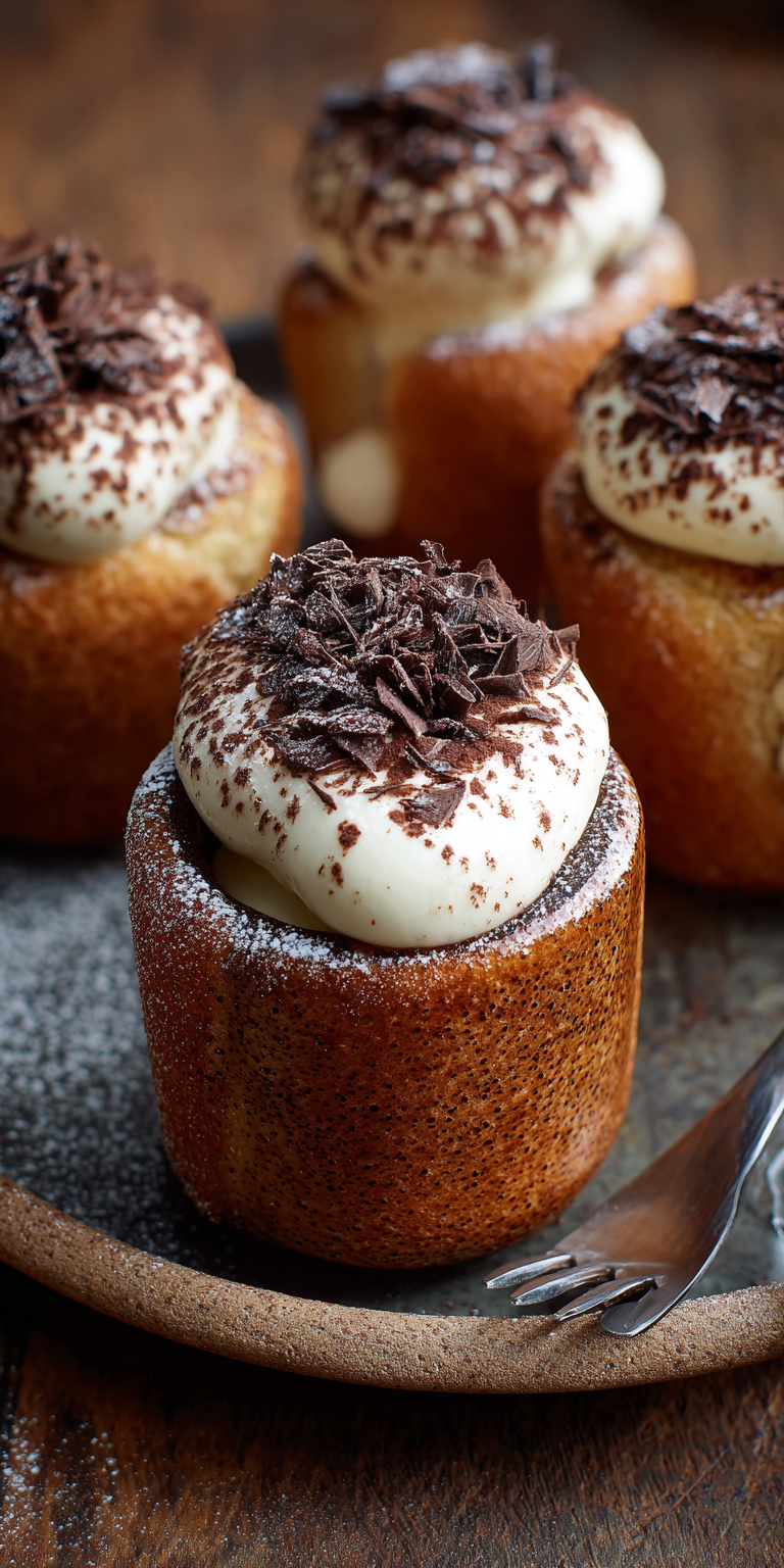 Tiramisu Cups Easy Dessert served warm with cozy spices