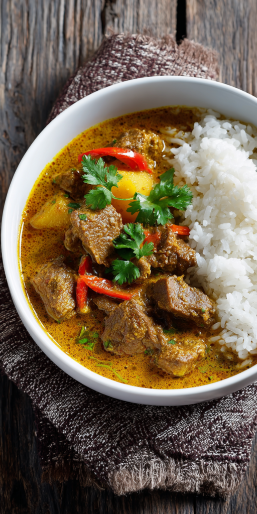 Venison Curry with Coconut Milk Recipe