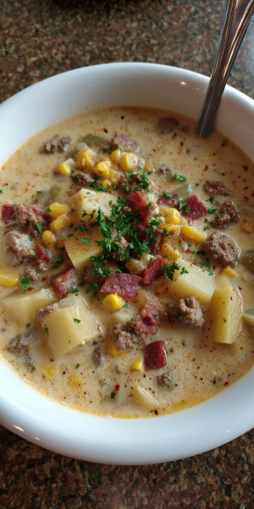 Venison Potato and Corn Chowder Recipe