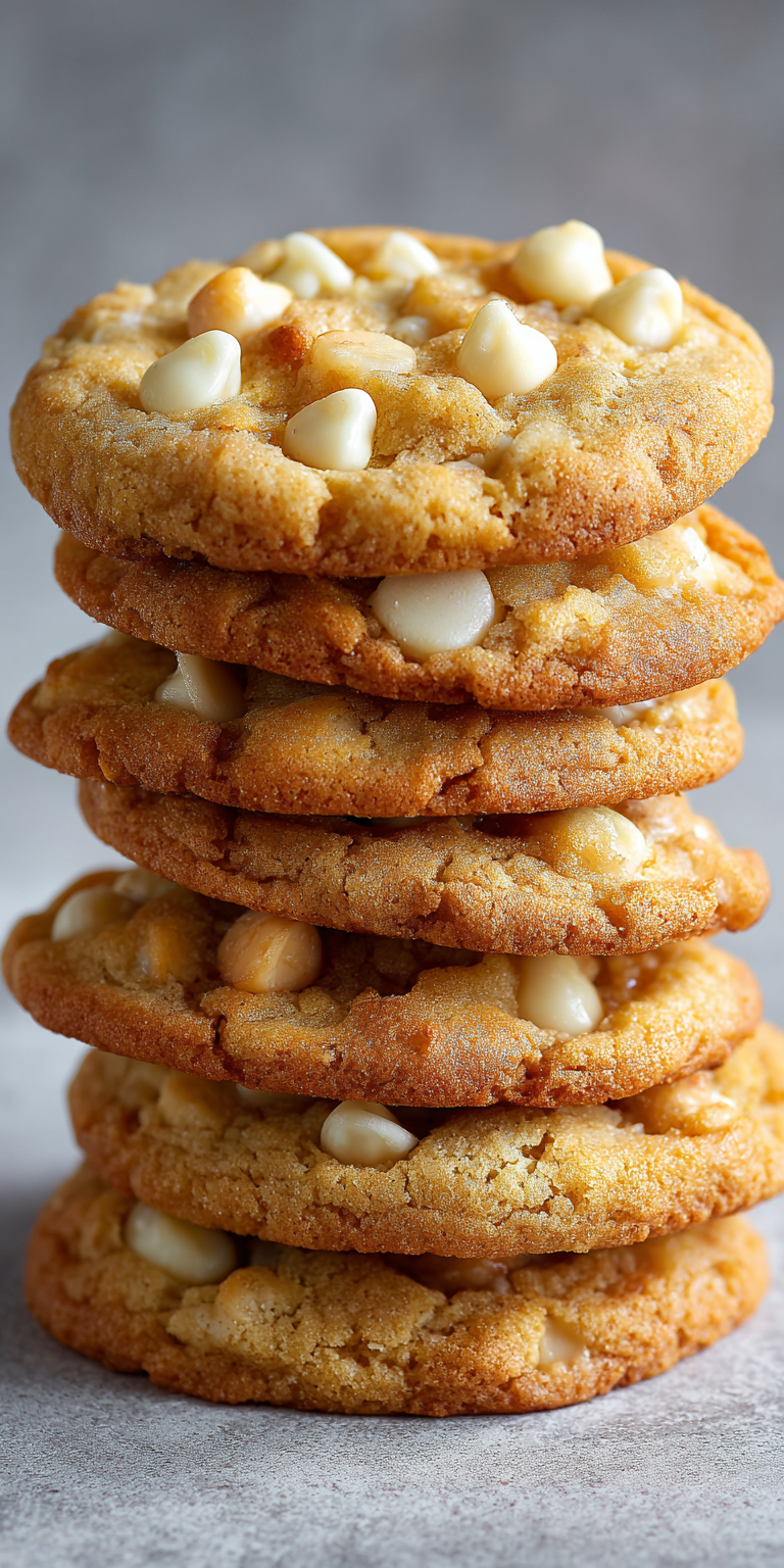 White Chocolate Macadamia Nut Cookies Recipe